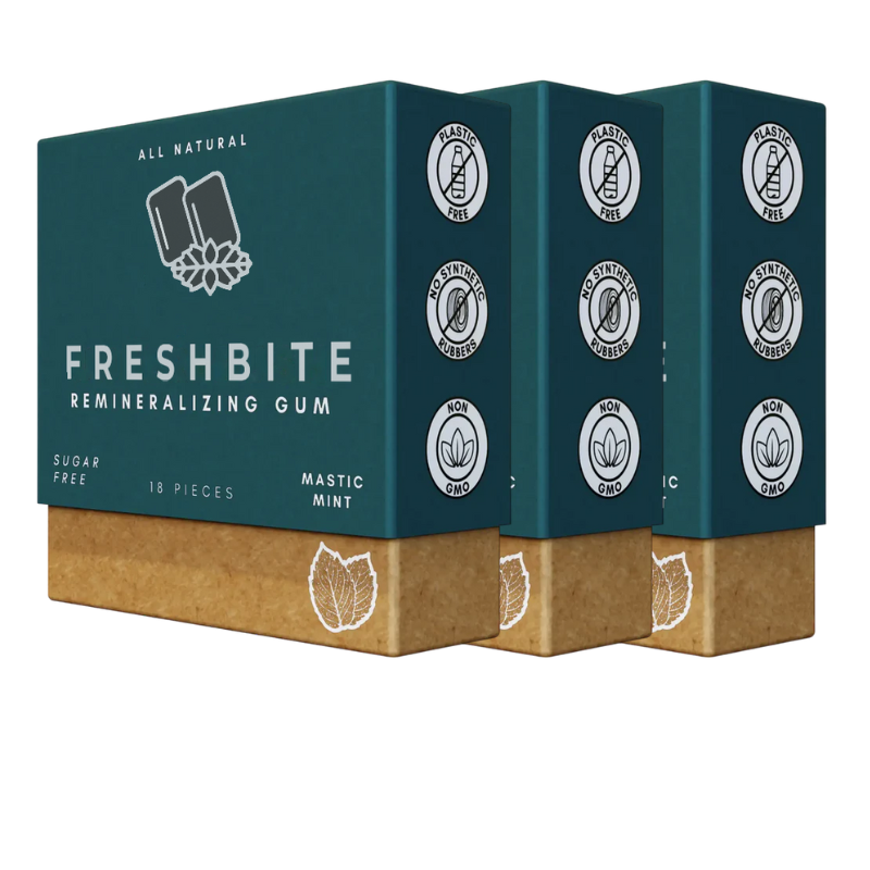 FreshBite™ Remineraliserende Tyggegummi