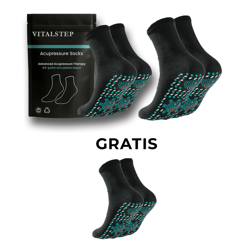 VitalStep™ Akupressur Sokker