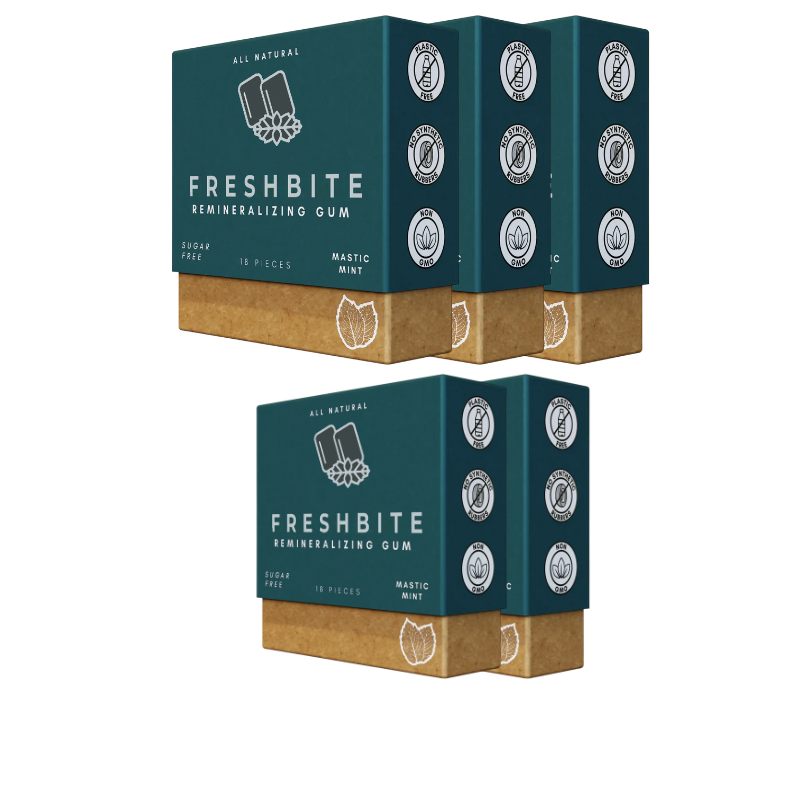 FreshBite™ Remineraliserende Tyggegummi