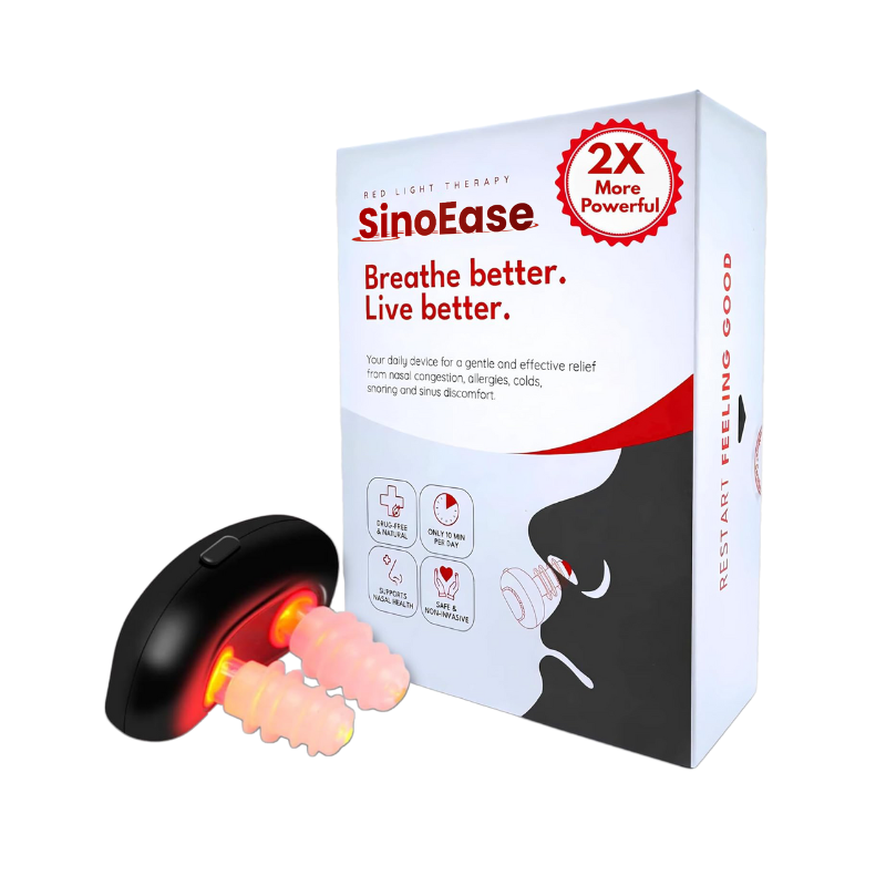 SinoEase™ Rødt Lys Terapi