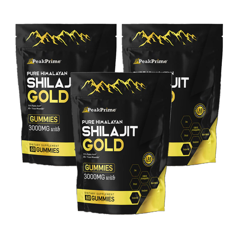 PeakPrime™ Shilajit Gummies